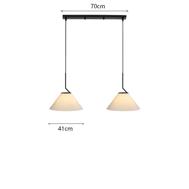 Aerolyn Nordic minimalistische Pendelleuchte mit gefaltetem Schirm