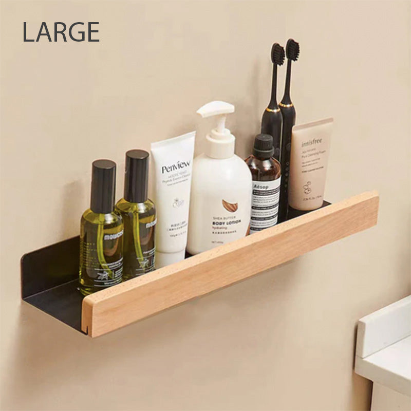 Modern Minimalist Bathroom Shelves — Ample Storage Space