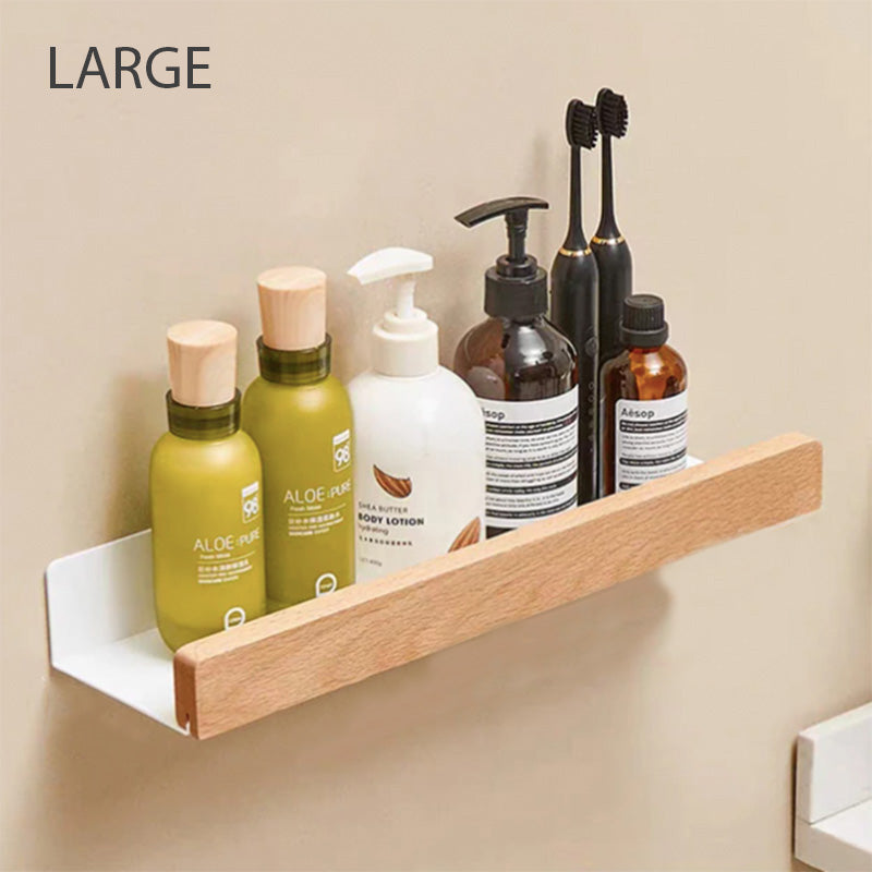 Modern Minimalist Bathroom Shelves — Ample Storage Space