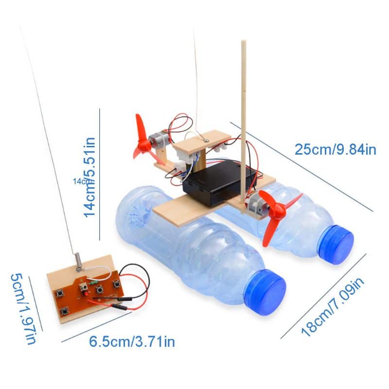 Wooden RC boat | Filindra