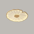 Round Lotus Leaf Acrylic LED Ceiling Light — Glossy Surface, Even Lighting