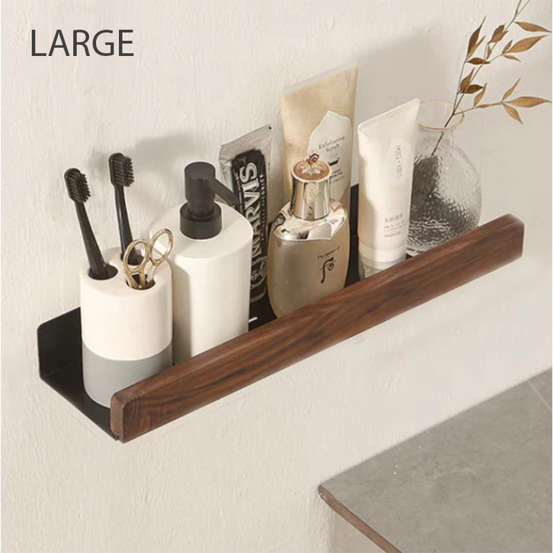 Modern Minimalist Bathroom Shelves — Ample Storage Space