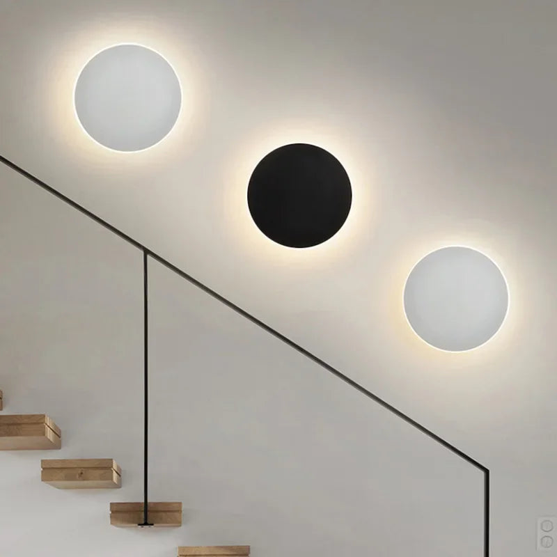 Sleeksphere Round LED Wall Lamp — Modern Style Lighting