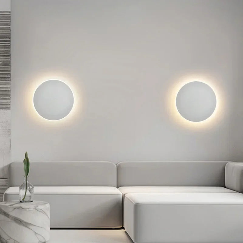 Sleeksphere Round LED Wall Lamp — Modern Style Lighting