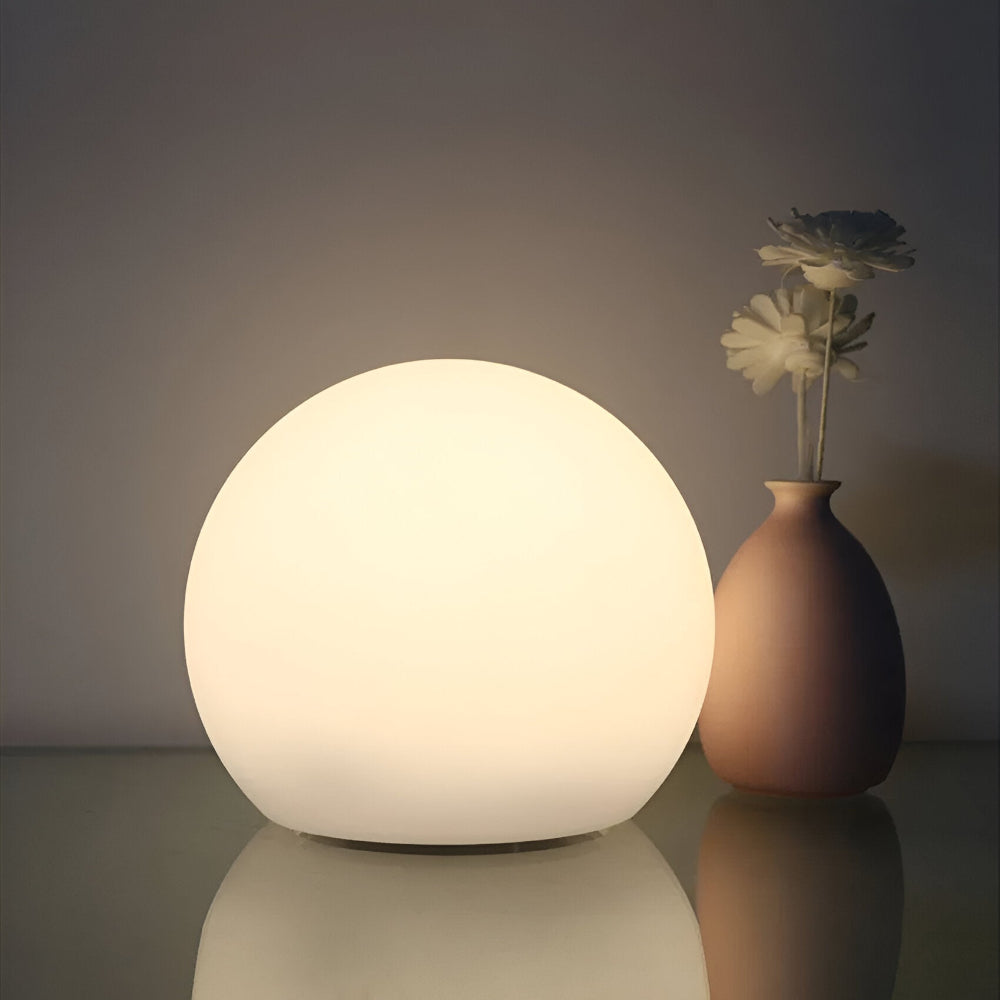 NovaGlow LED-skrivebordslampe med farveskiftende lysstyring  