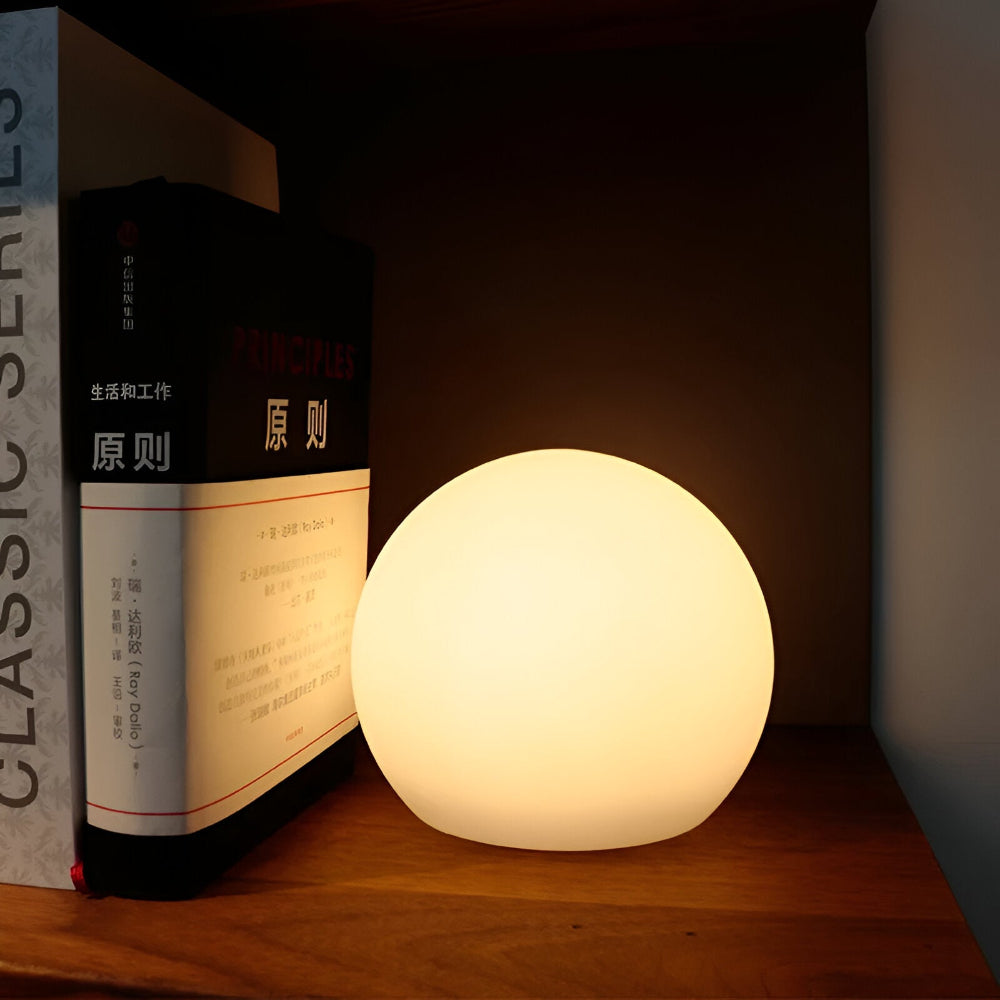 NovaGlow LED-skrivebordslampe med farveskiftende lysstyring  