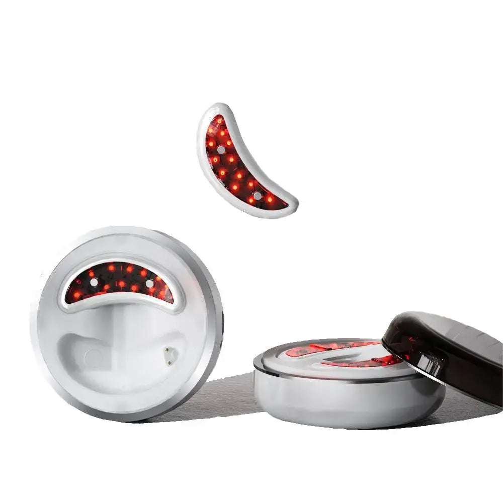 Patch LED per il contorno occhi — Terapia a luce rossa e impulsi EMS