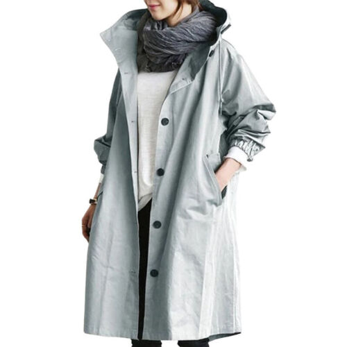 EleganCoat Women's Long Trench Coat Jacket — Stylish Fall Layer