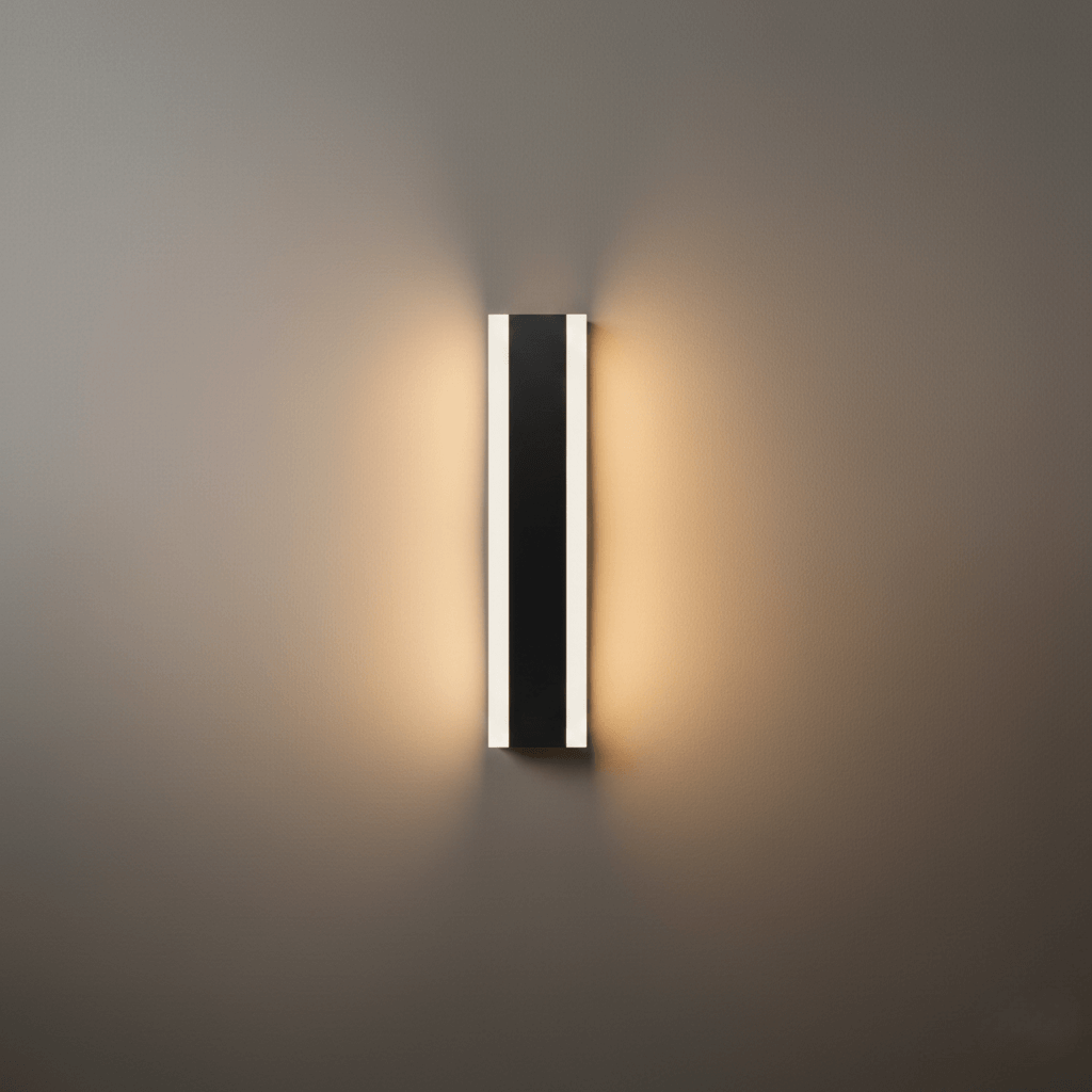 Modern Outdoor LED Wall Light with Sensor - in 8 Size for Outdoor - Flindria