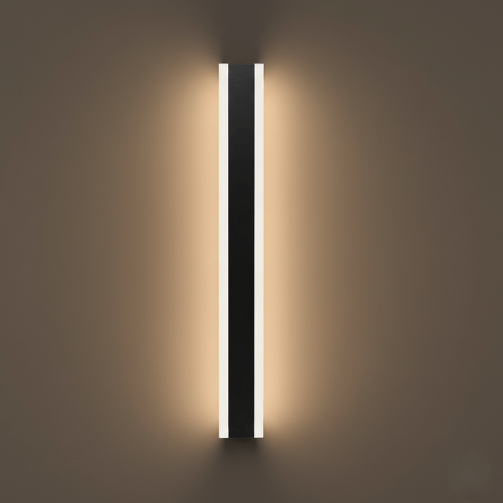Modern Outdoor LED Wall Light with Sensor - in 8 Size for Outdoor - Flindria