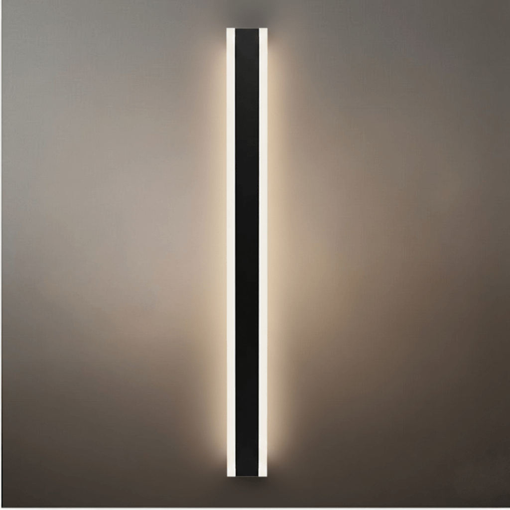 Modern Outdoor LED Wall Light with Sensor - in 8 Size for Outdoor - Flindria