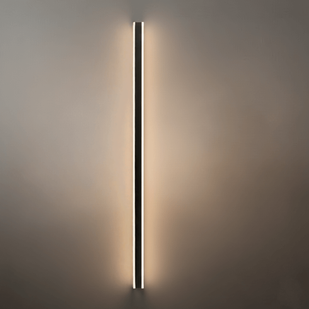Modern Outdoor LED Wall Light with Sensor - in 8 Size for Outdoor - Flindria