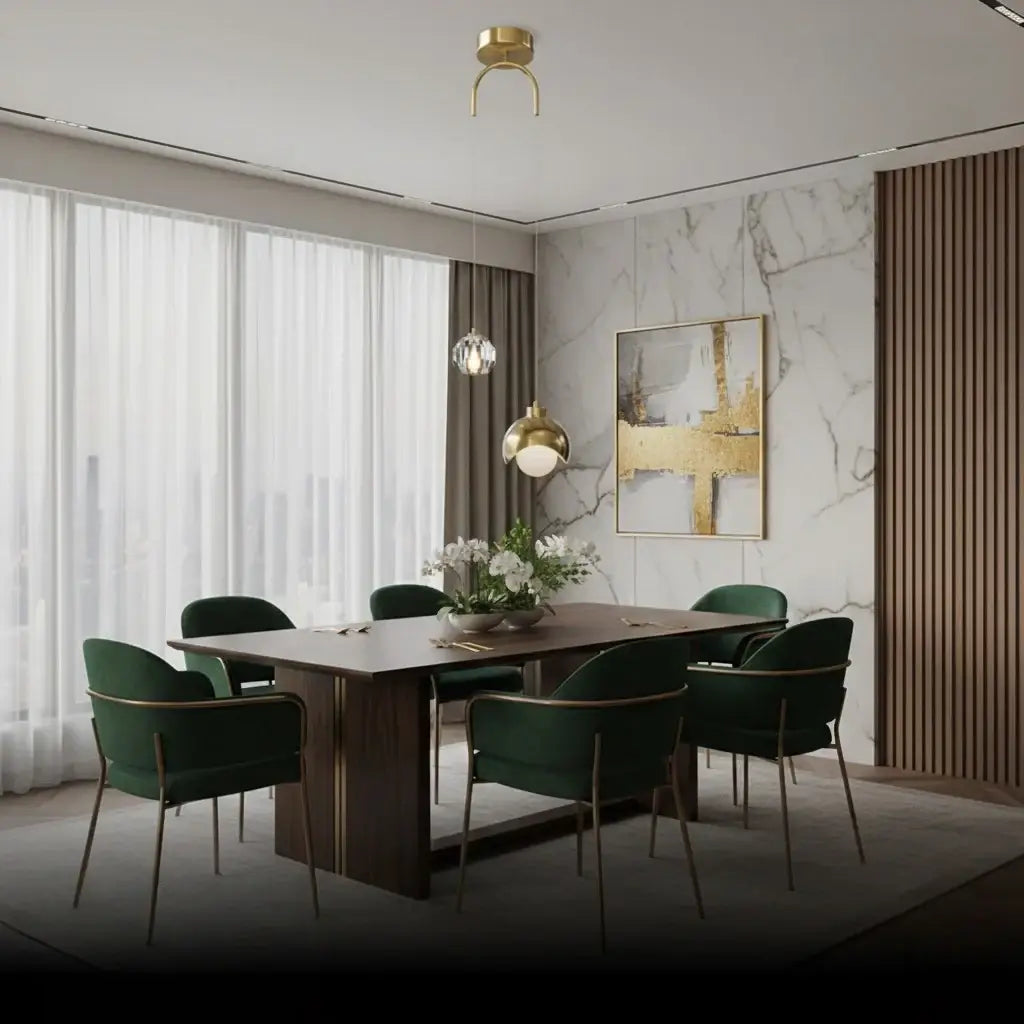 Modern Crystal Pendant Light for Dining Room/Living Room/Bedroom - Flindria