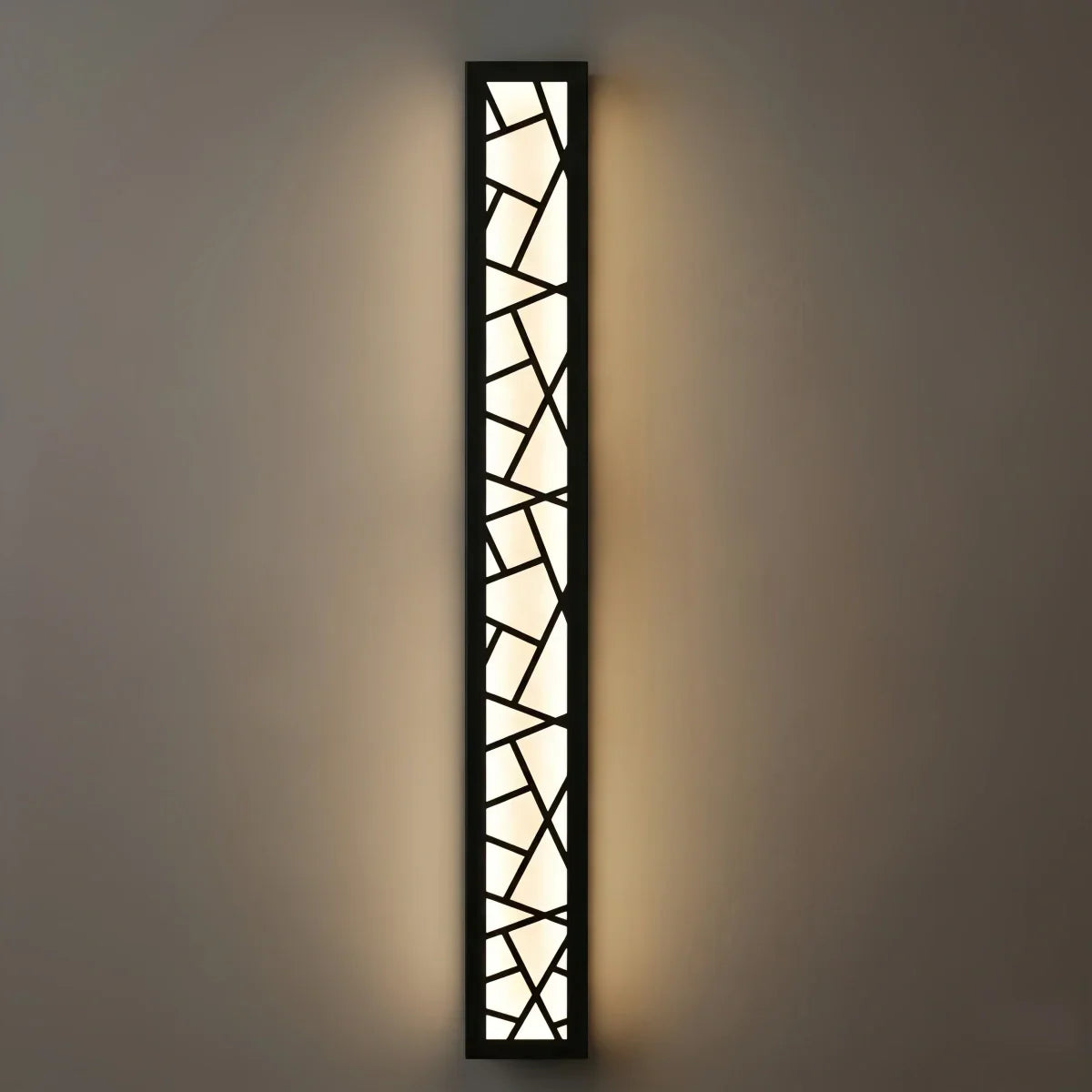 Art Deco Waterproof Wall Light in 8 Size for Yard/Terrace - Flindria