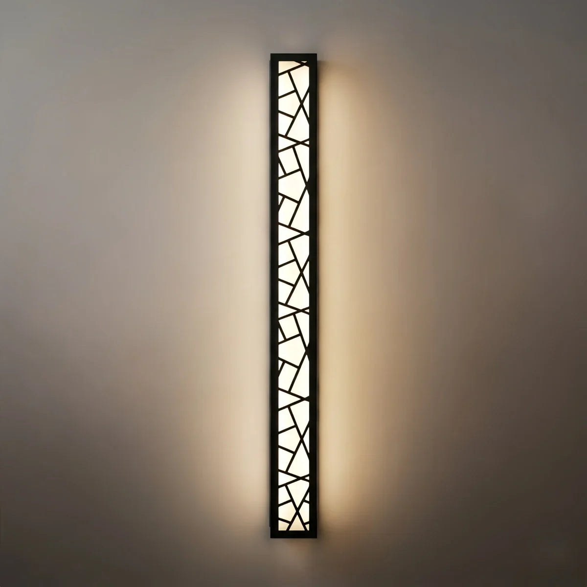 Art Deco Waterproof Wall Light in 8 Size for Yard/Terrace - Flindria