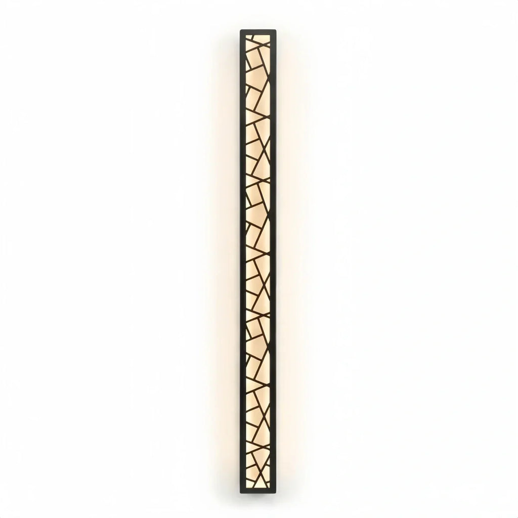 Art Deco Waterproof Wall Light in 8 Size for Yard/Terrace - Flindria