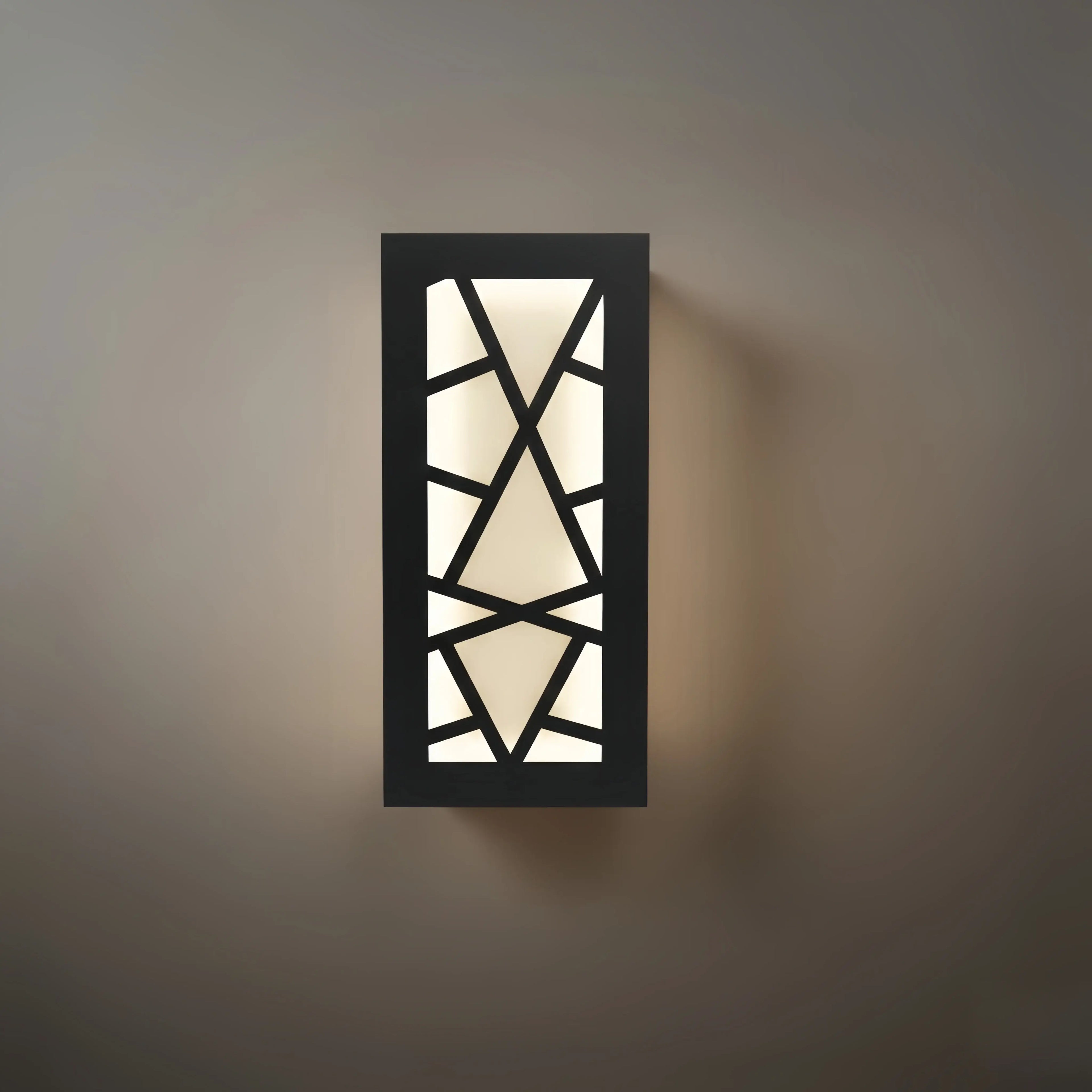 Art Deco Waterproof Wall Light in 8 Size for Yard/Terrace - Flindria