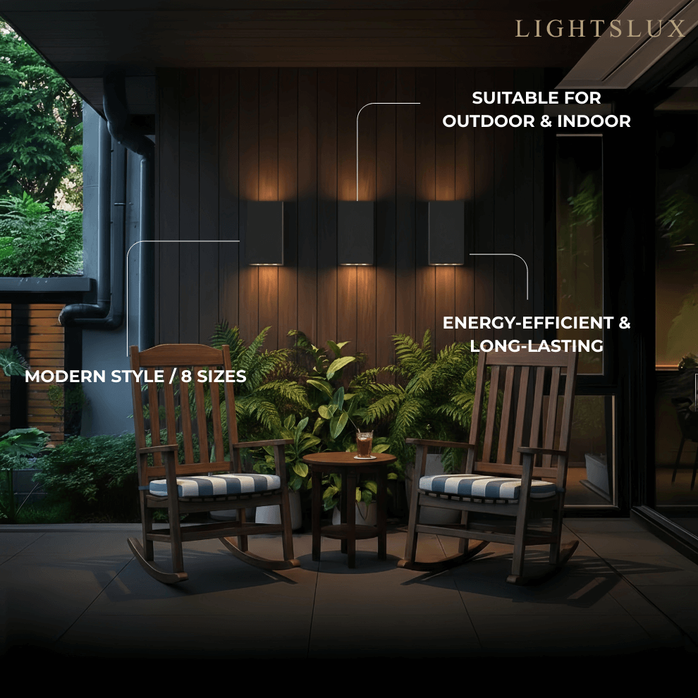 Minimalist Outdoor Wall Lamp-Waterproof for Outdoor/Exterwall - Flindria