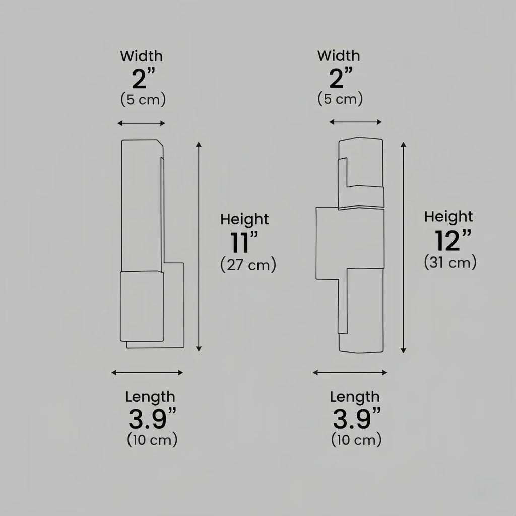 Minimalist Wall Sconce —— 2 Styles for Indoor/Outdoor Space - Flindria