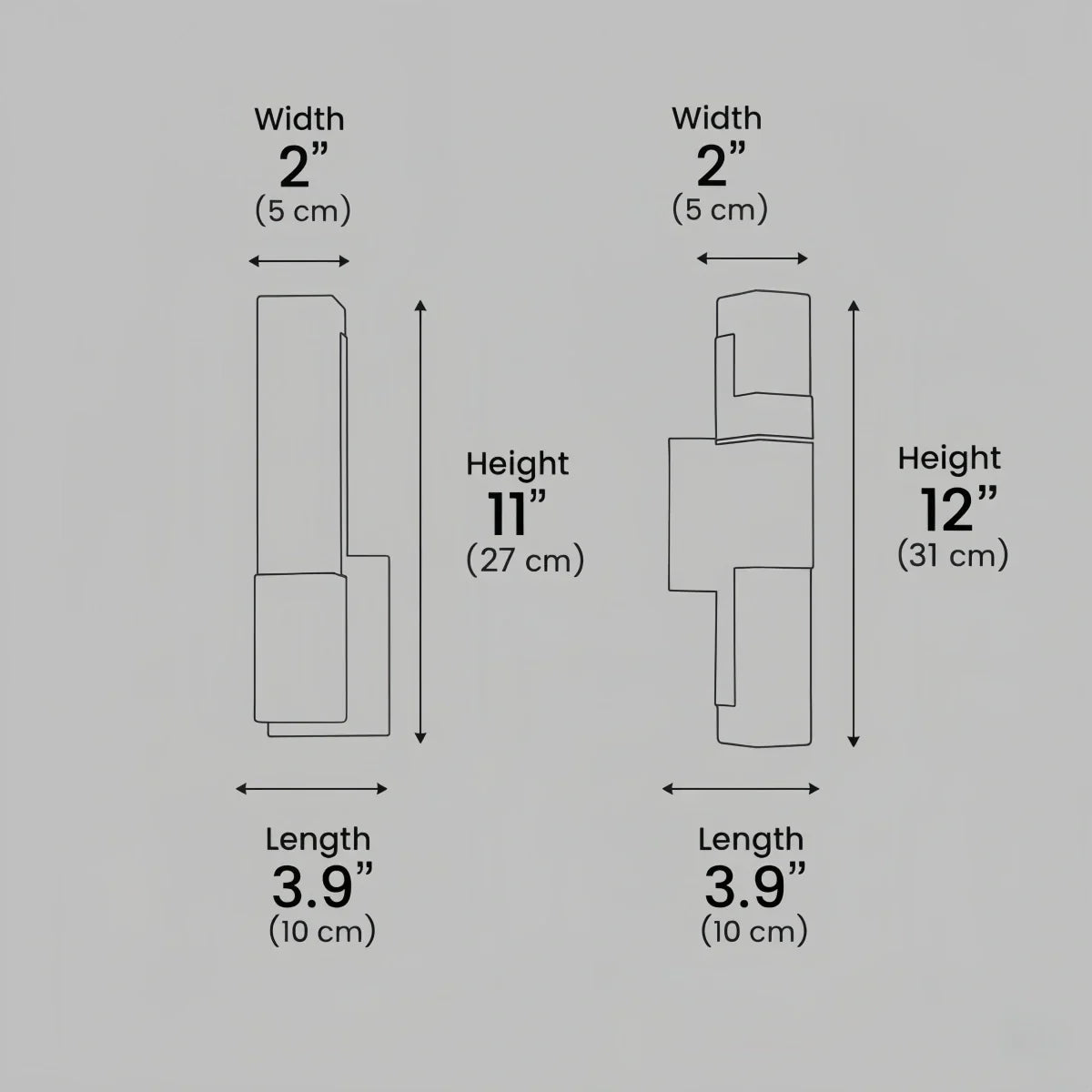 Minimalist Wall Sconce —— 2 Styles for Indoor/Outdoor Space - Flindria