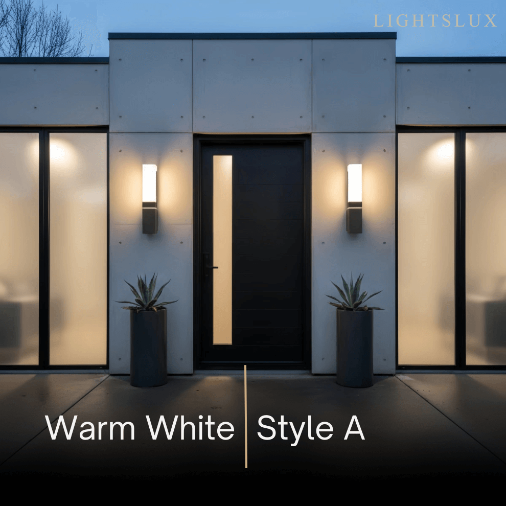 Minimalist Wall Sconce —— 2 Styles for Indoor/Outdoor Space - Flindria