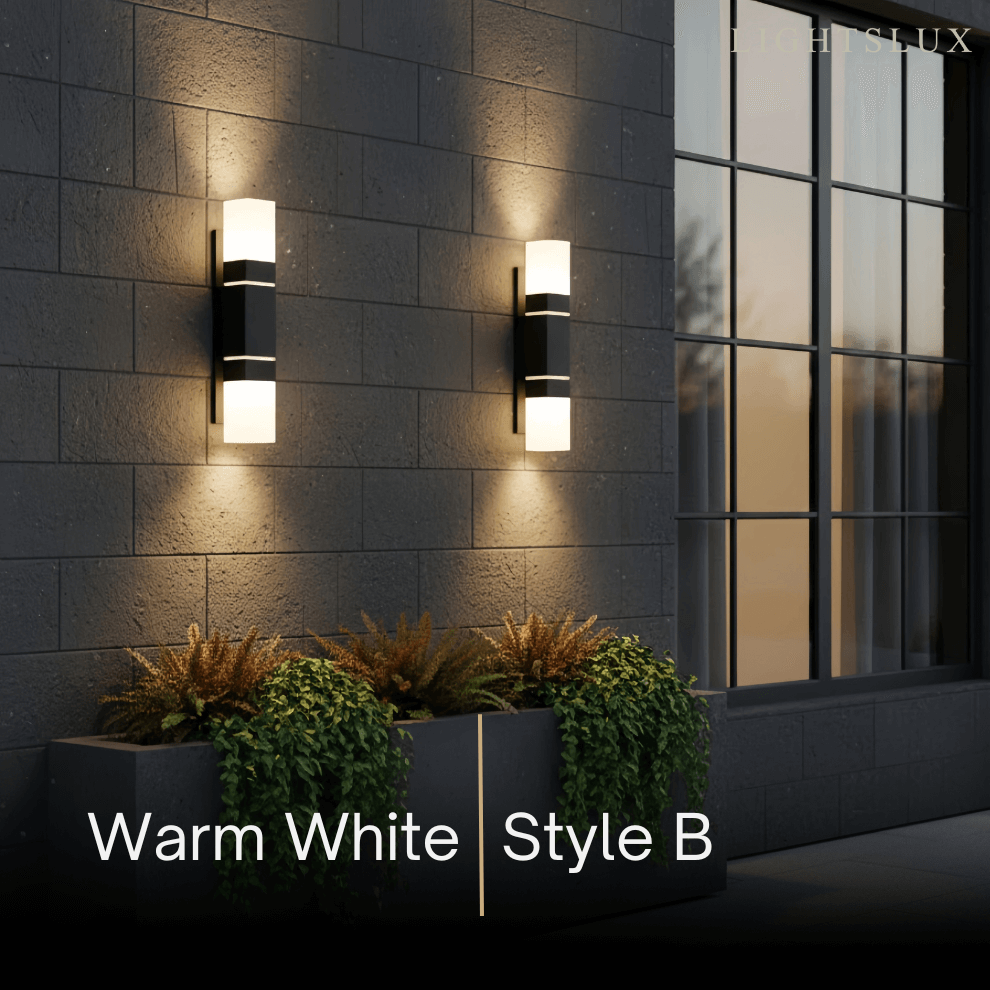 Minimalist Wall Sconce —— 2 Styles for Indoor/Outdoor Space - Flindria