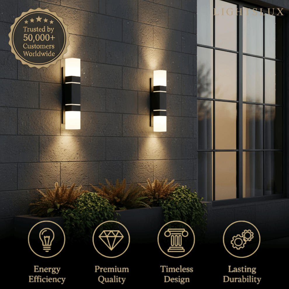 Minimalist Wall Sconce —— 2 Styles for Indoor/Outdoor Space - Flindria