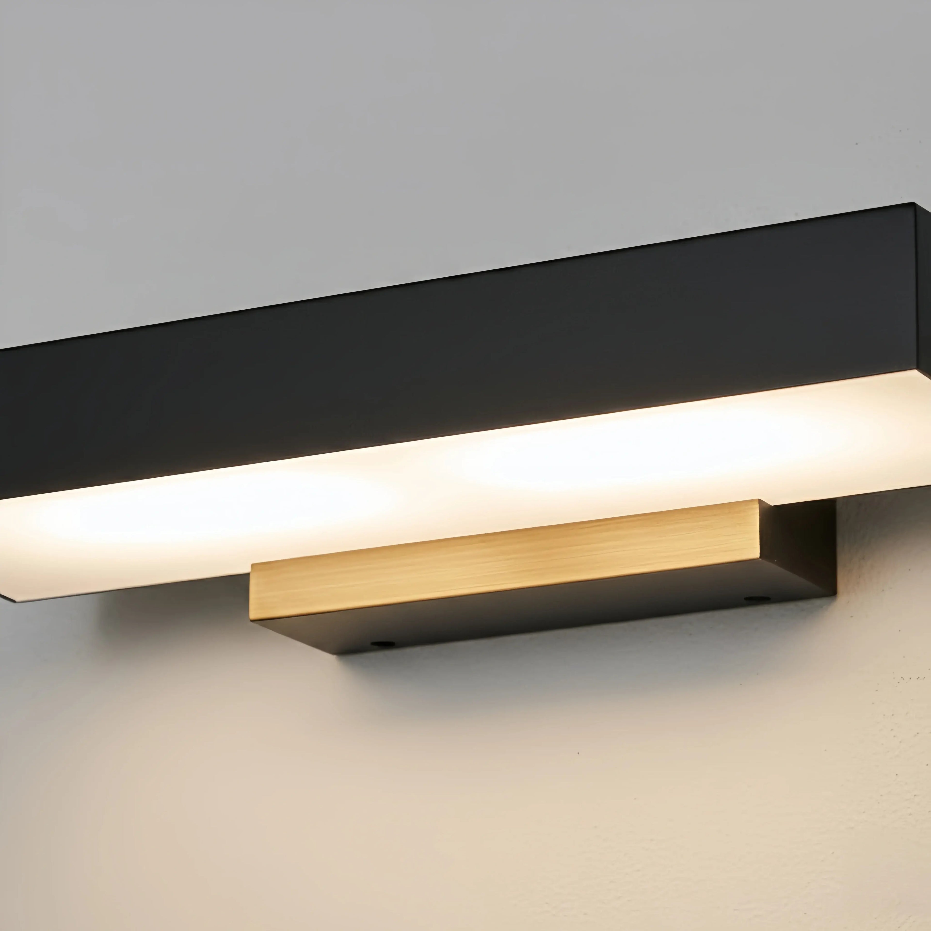 Minimalist Rectangle Black Wall Lamp-Waterproof for Outdoor - Flindria