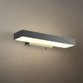 Minimalist Rectangle Black Wall Lamp-Waterproof for Outdoor - Flindria