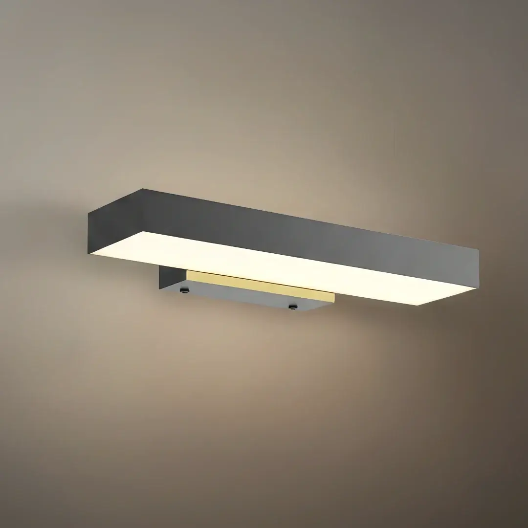 Minimalist Rectangle Black Wall Lamp-Waterproof for Outdoor - Flindria