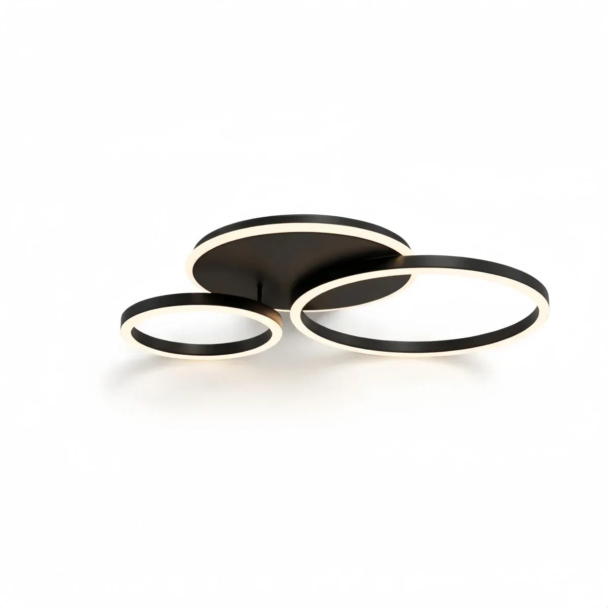 Ring Black/Gold Celing Light, 4Style, for Bedroom/Living Room/Commercial - Flindria