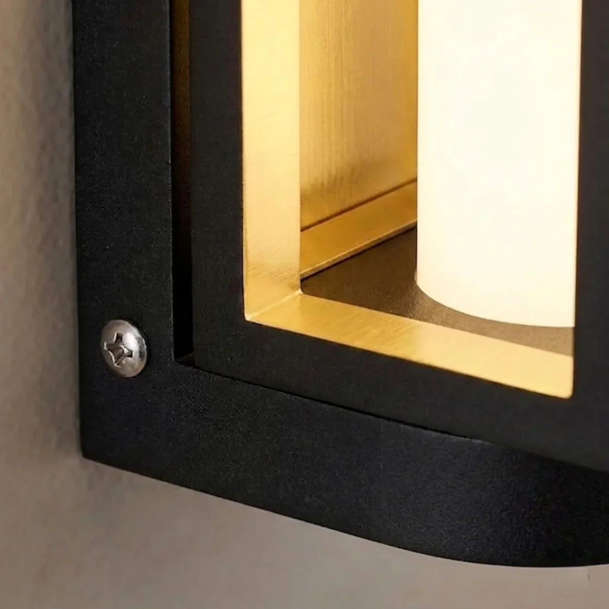 Lrondale Modern Outdoor Solar Wall Sconce-Waterproof for Yard/Balcony - Flindria