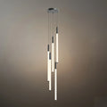 Multi-Tier Modern Chandelier - Waterfall Design for Staircases & High Ceilings - Flindria