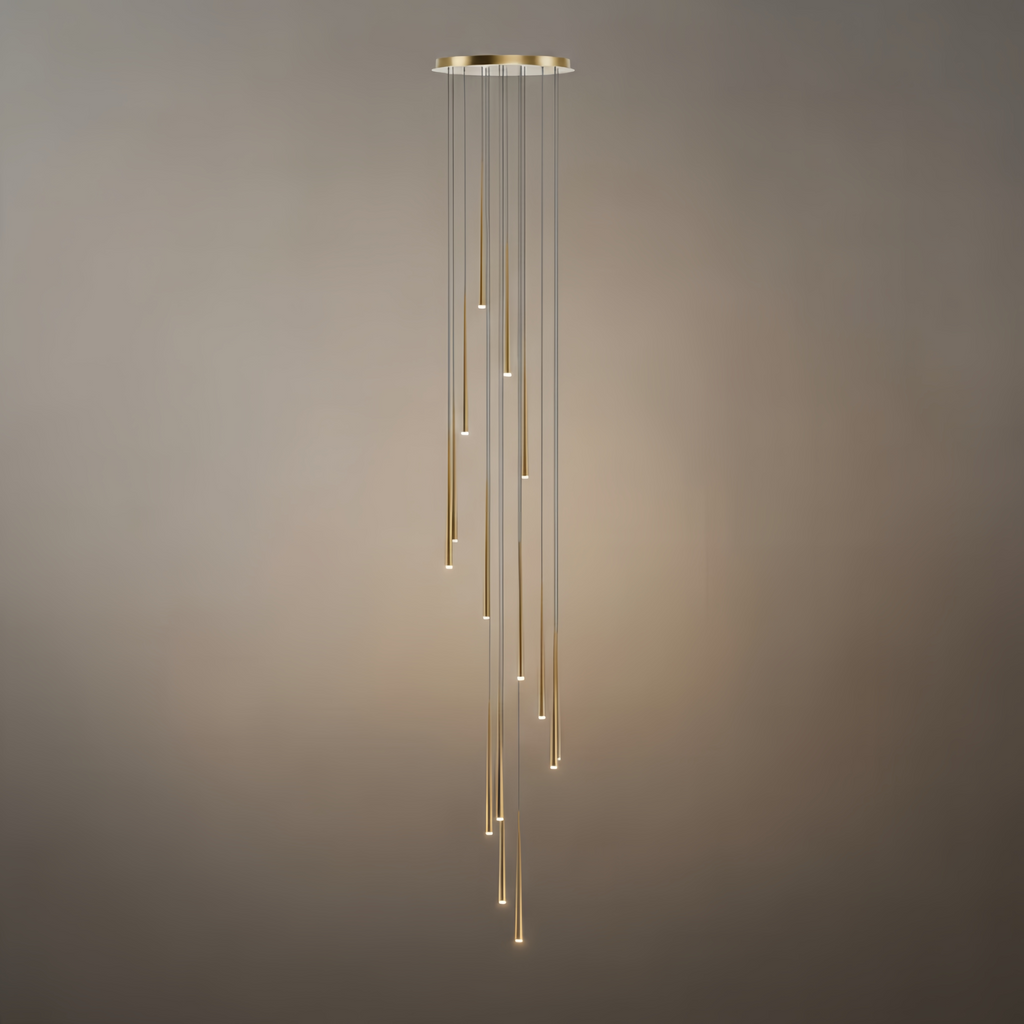 Classic Design Chandelier - Versatile Statement Piece for Living Room/Entryway - Flindria