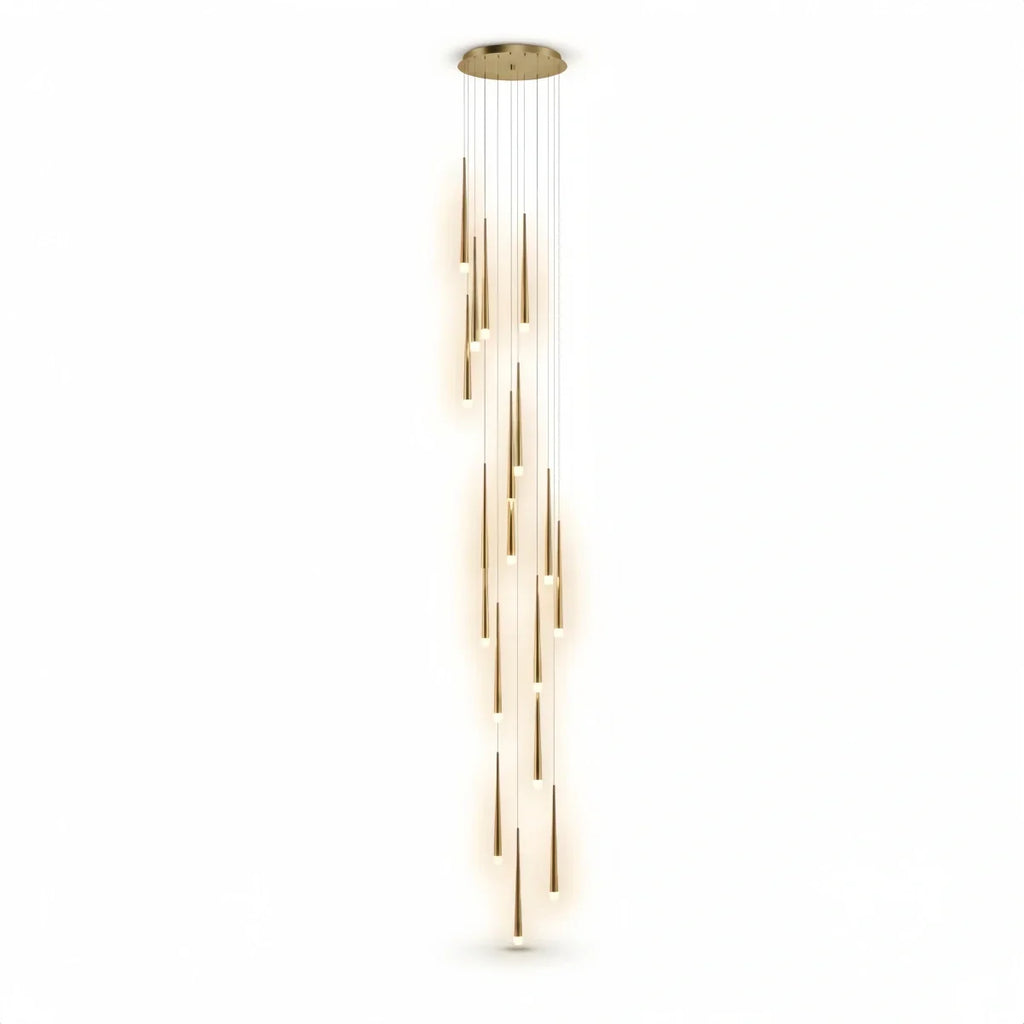 Classic Design Chandelier - Versatile Statement Piece for Living Room/Entryway - Flindria