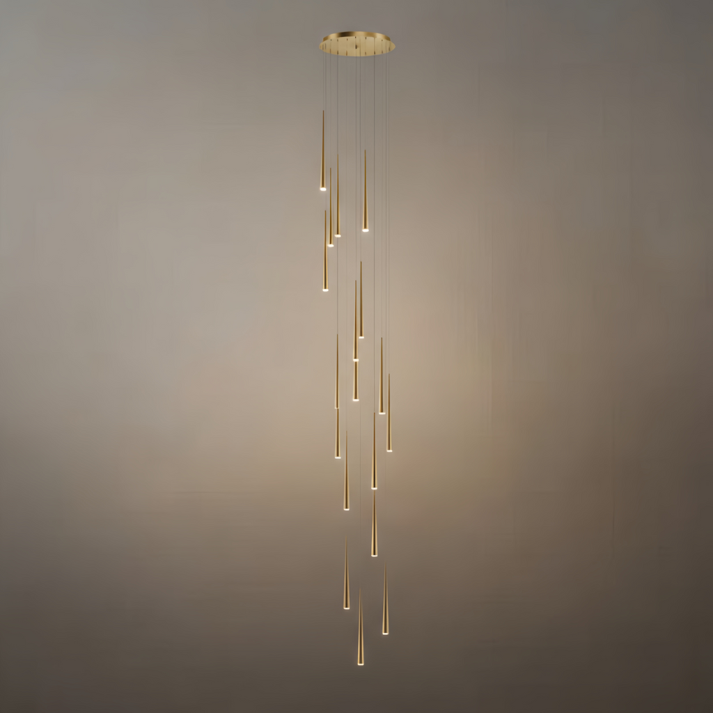 Classic Design Chandelier - Versatile Statement Piece for Living Room/Entryway - Flindria