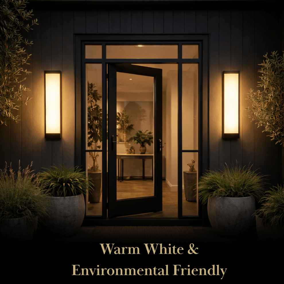 Premium Stainless Steel Outdoor Wall Sconce - Modern Solar & Wired Options - Flindria