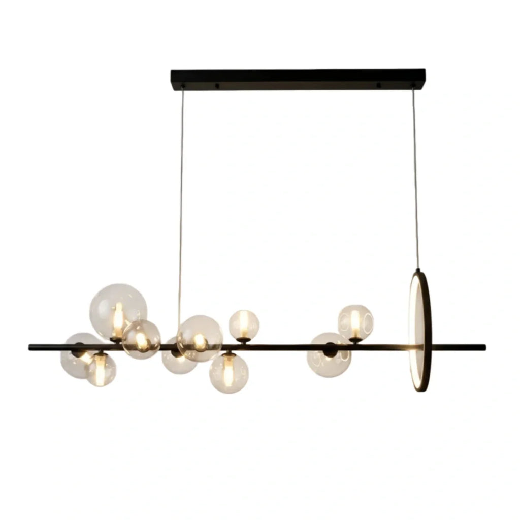 Minimalistische kroonluchter – Scandinavische plafondlamp voor eetkamer/keukeneiland - Flindria