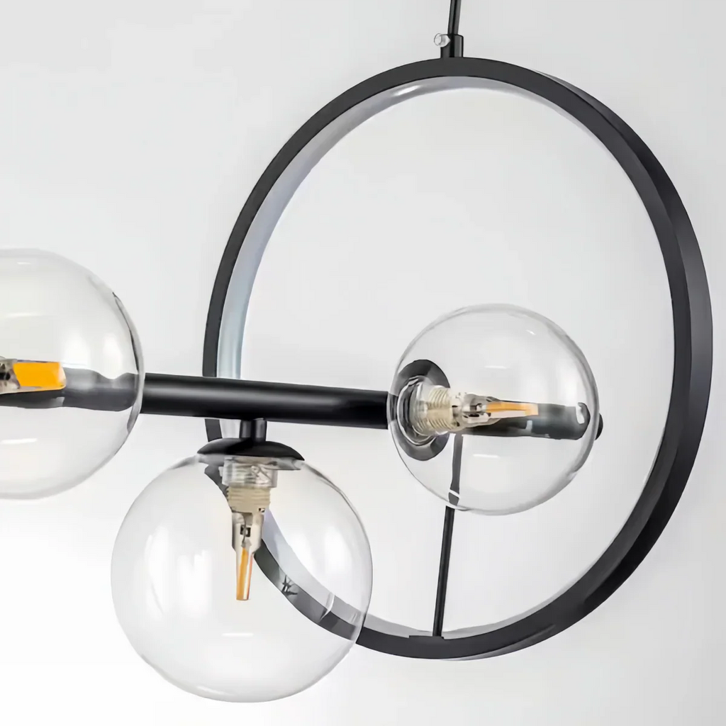 Minimalistische kroonluchter – Scandinavische plafondlamp voor eetkamer/keukeneiland - Flindria