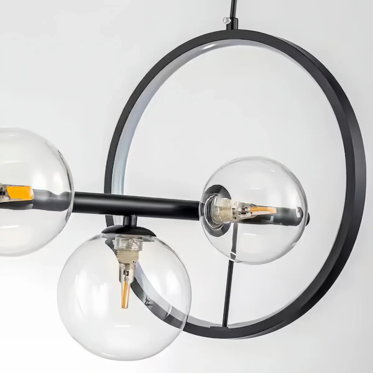 Minimalistische kroonluchter – Scandinavische plafondlamp voor eetkamer/keukeneiland - Flindria