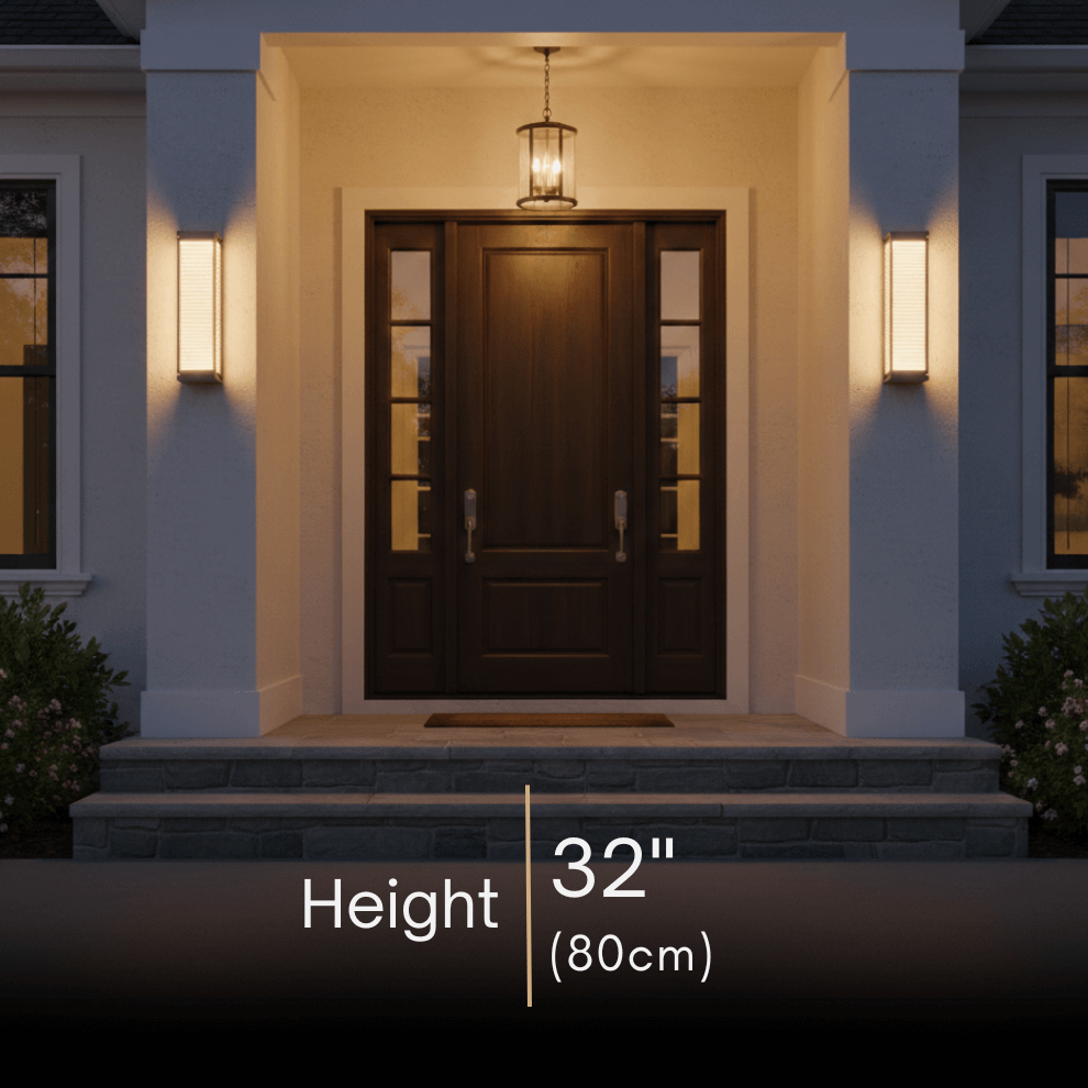 Modern Outdoor LED Wall Sconce Exterior Wall Lamp for Patio - Flindria