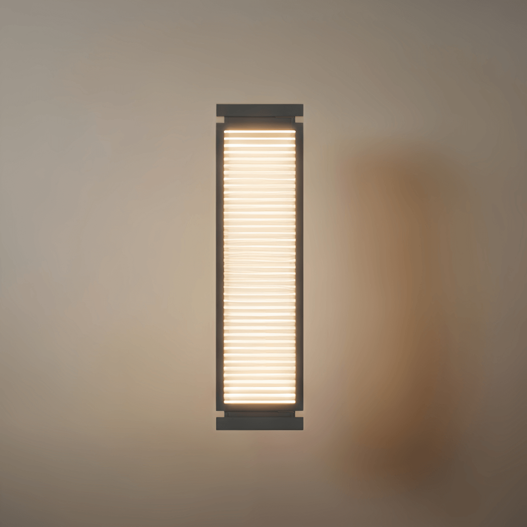 Modern Outdoor LED Wall Sconce Exterior Wall Lamp for Patio - Flindria