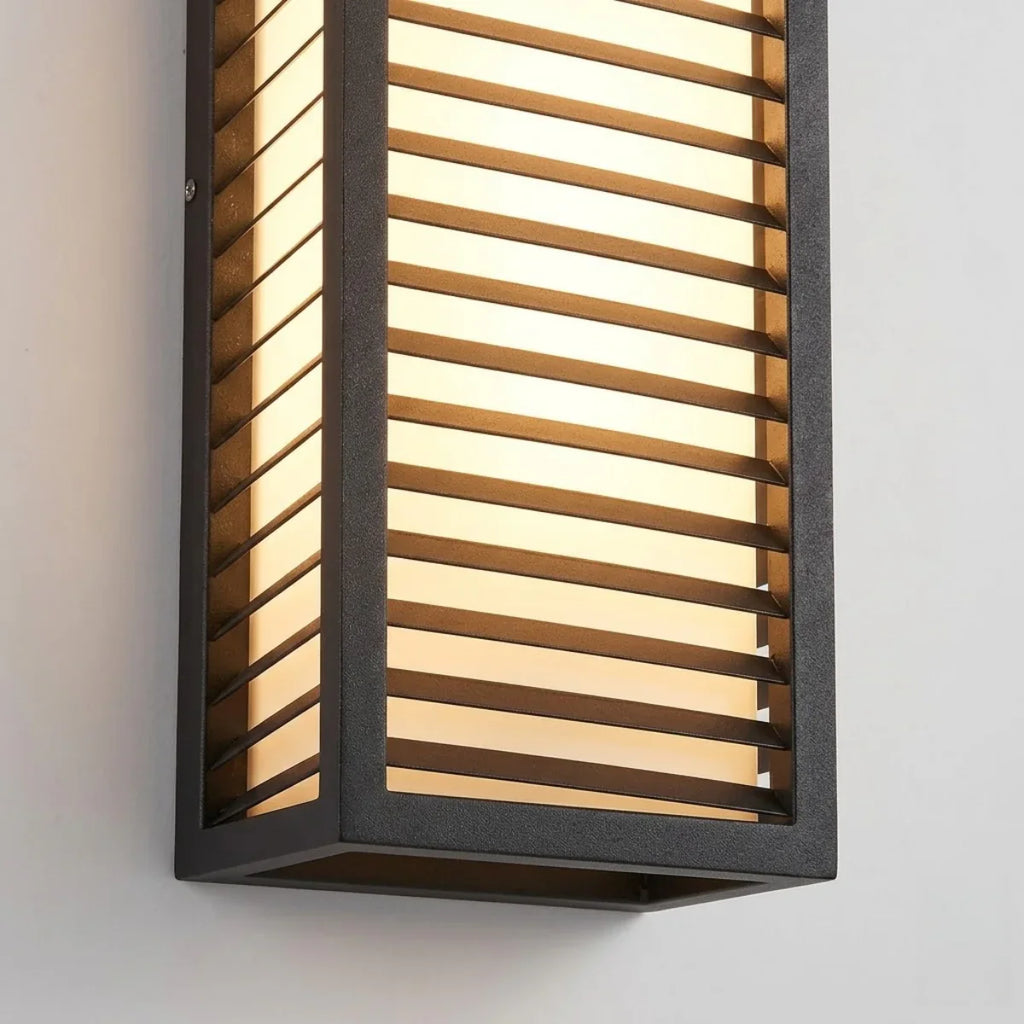 Modern Outdoor LED Wall Sconce Exterior Wall Lamp for Patio - Flindria