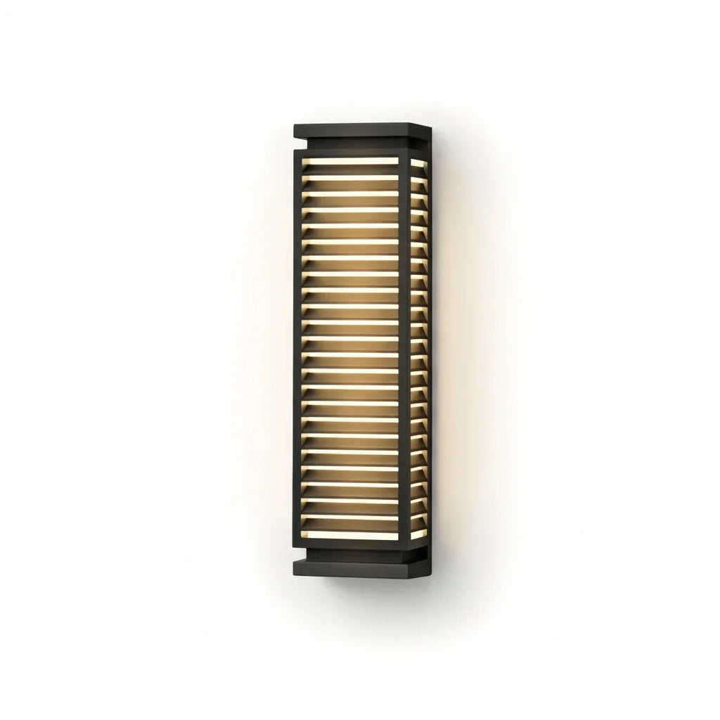Modern Outdoor LED Wall Sconce Exterior Wall Lamp for Patio - Flindria