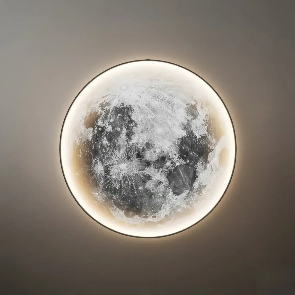 Applique Murale Lune Luna, Applique Extérieure Étanche pour Patio Jardin & Salle de Bain - Flindria