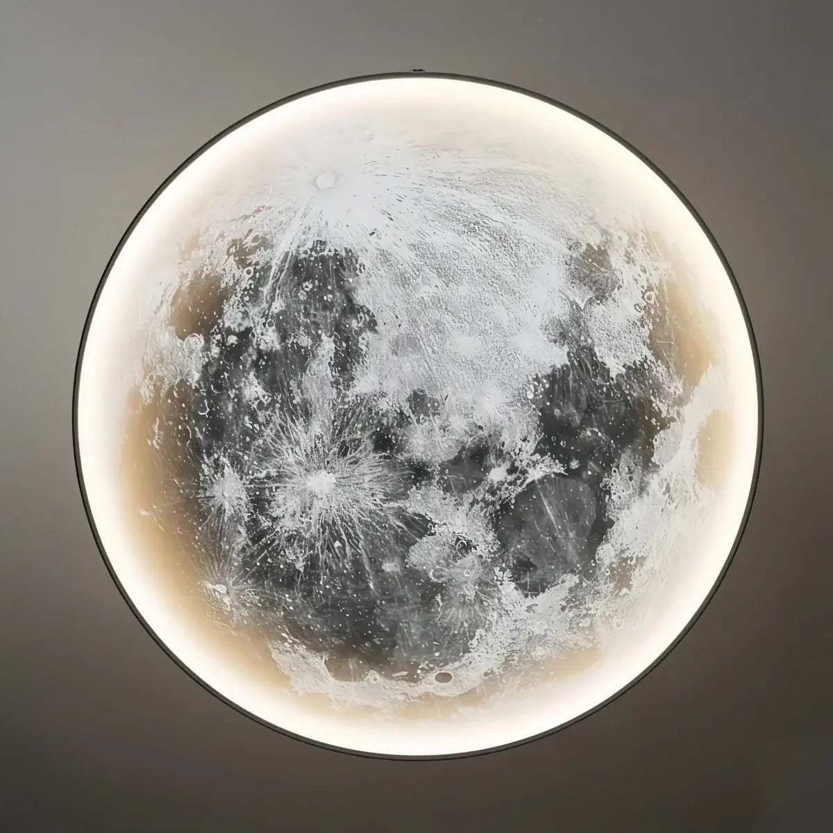 Applique Murale Lune Luna, Applique Extérieure Étanche pour Patio Jardin & Salle de Bain - Flindria