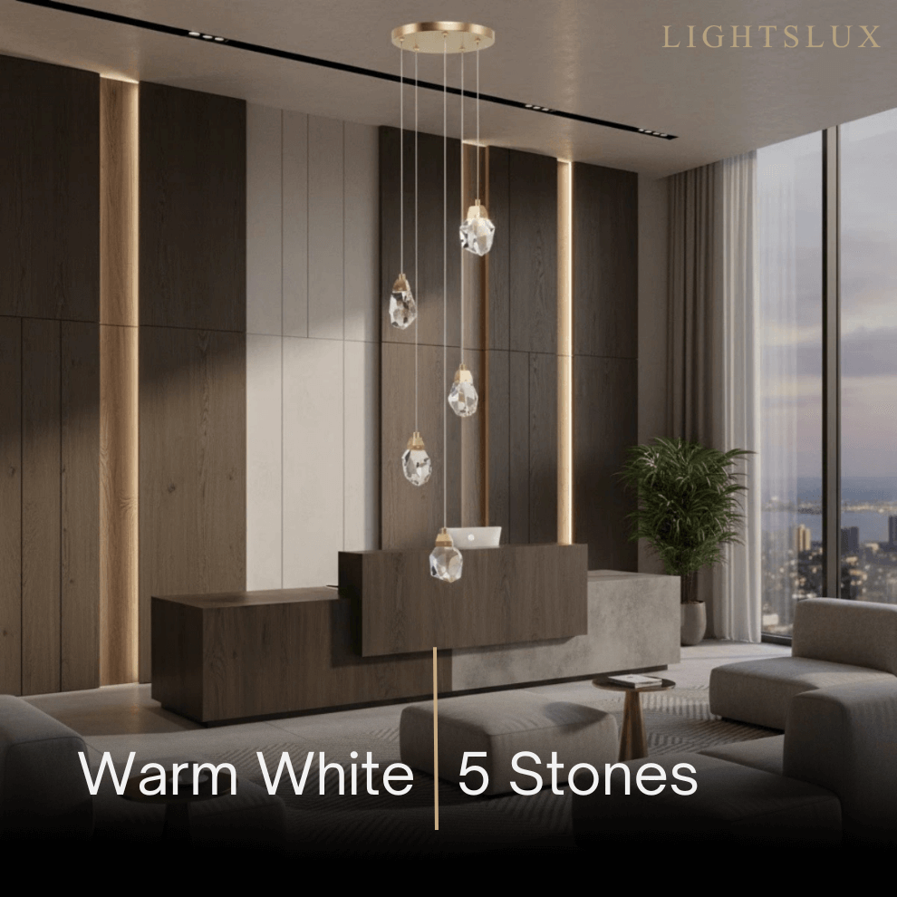 Luxury Crystal Chandelier - Shimmering Fixture for Dining Room & Grand Interiors - Flindria