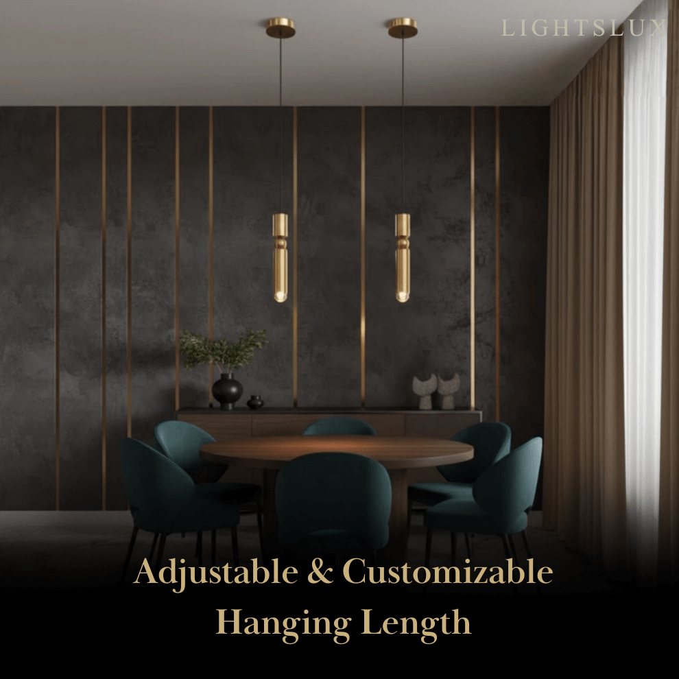 Modern Gold Pendant Light with Soft Warm Glow for Contemporary Interiors - Flindria