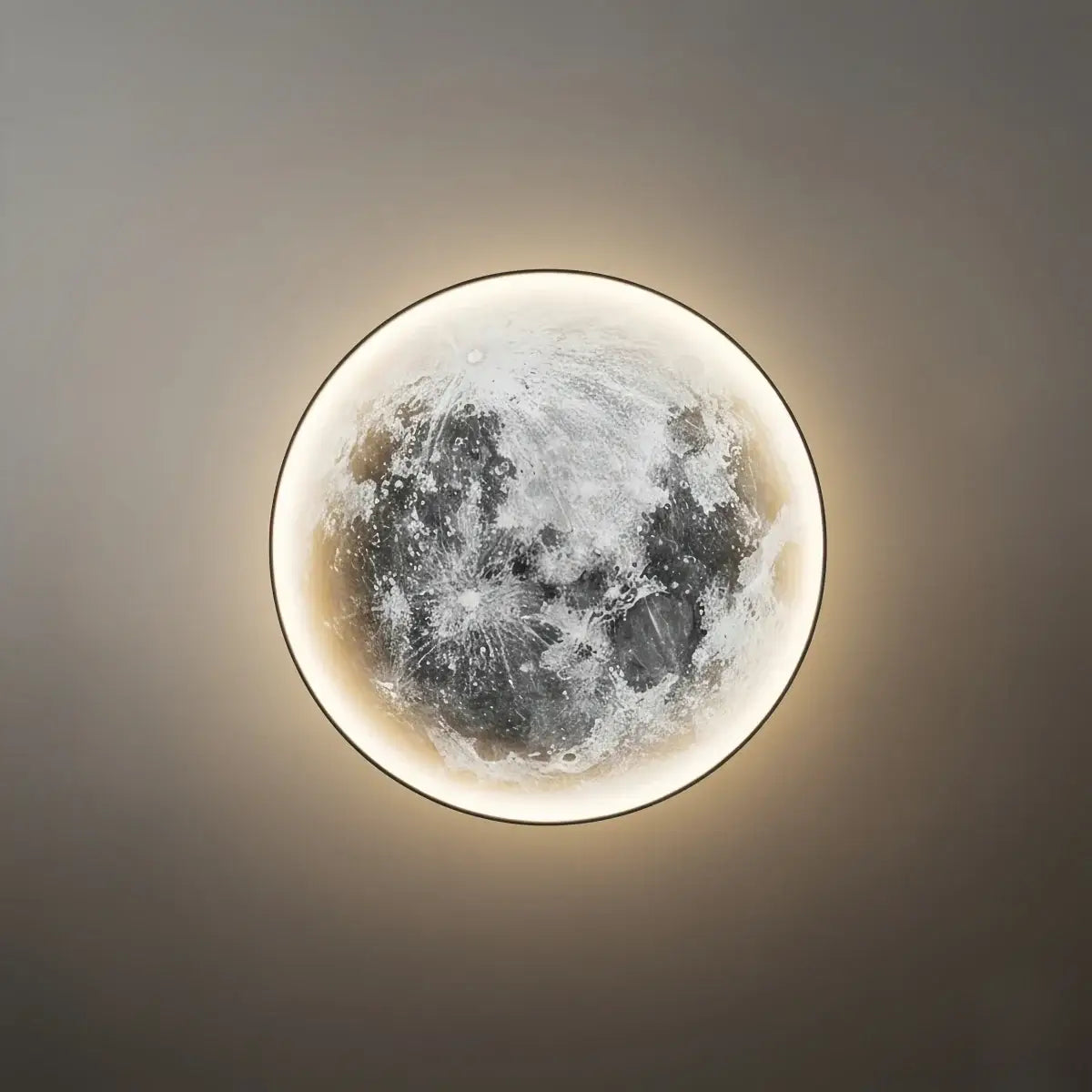 Veilleuse murale lune – Applique murale LED douce et chaude pour nursery et ambiance cosy - Flindria
