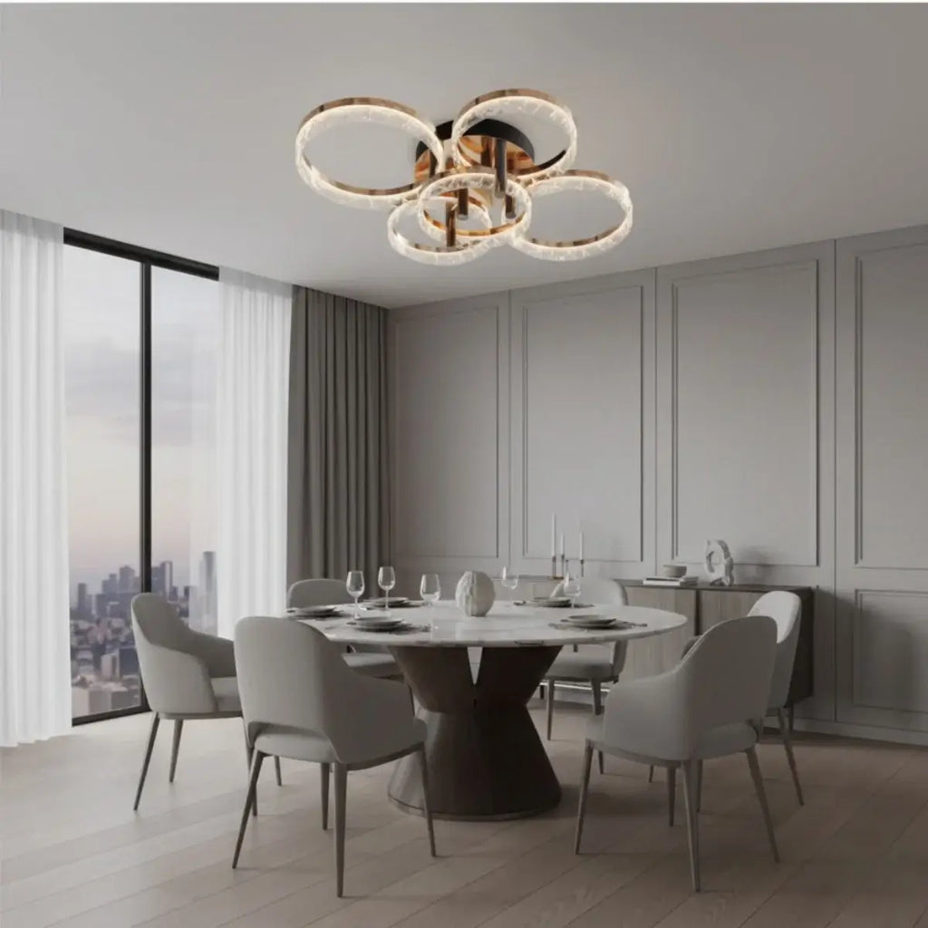 Moderne Opbouw Plafondlamp – LED Licht voor Slaapkamer/Woonkamer - Flindria